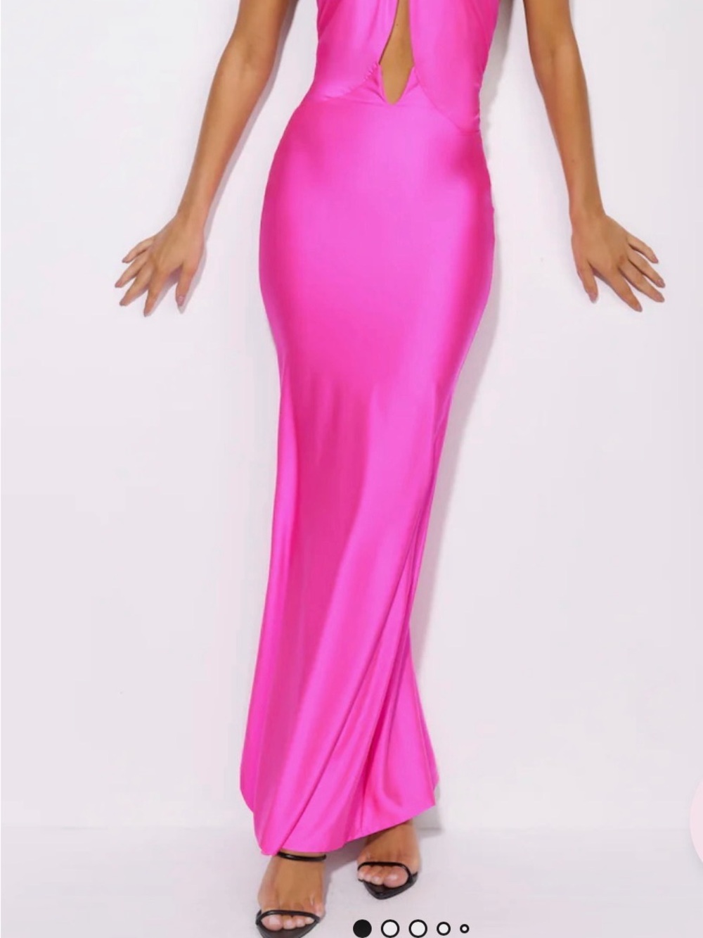 Hello Molly Hot Pink Maxi Dress